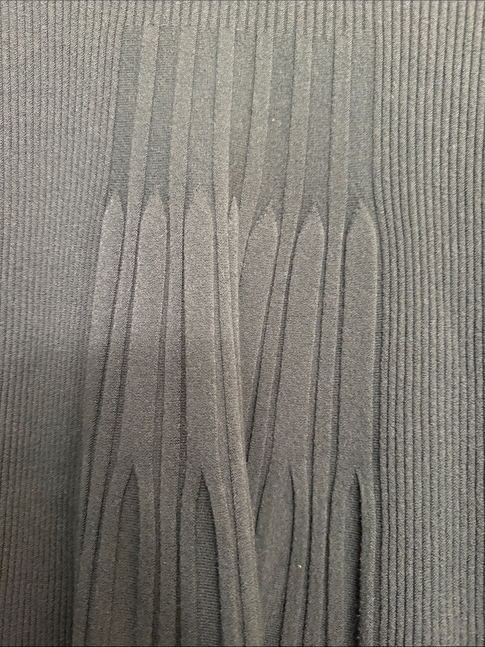 Cyrus Deep Green Open-Front Ribbed Cardigan - Picture 5 of 5